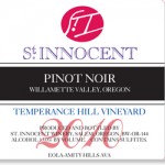 St. Innocent Temperance Hill Pinot Noir Label