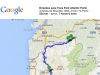 Map of Portugal Trip